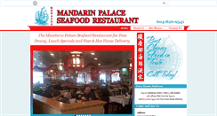 Desktop Screenshot of mandarinpalaceseafoodrestaurant.com